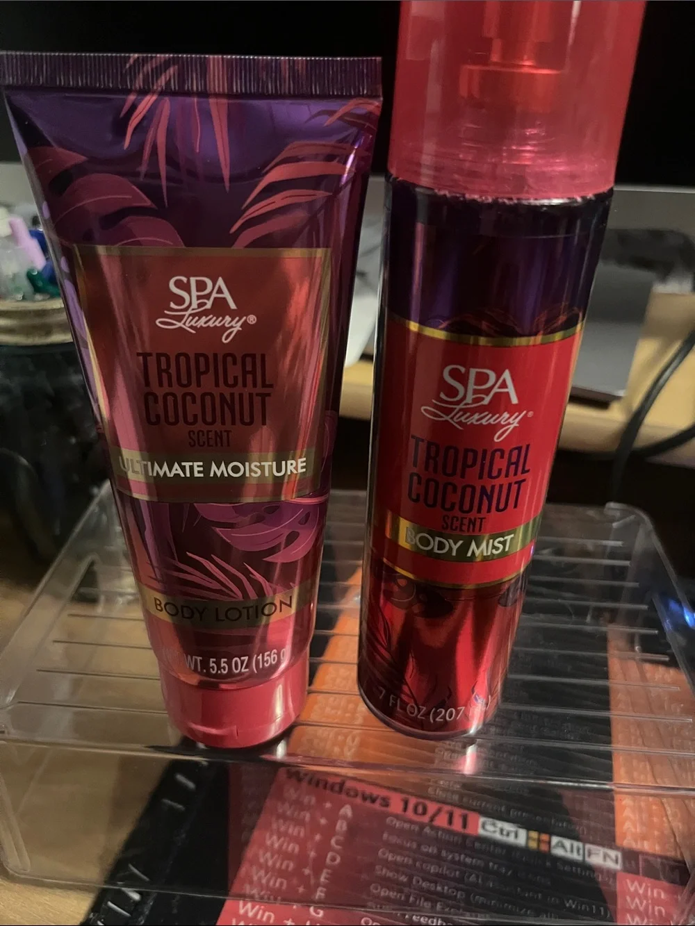 Tropical Coconut Body Lotion & Mist - Pink